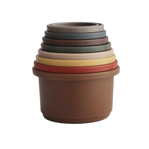 Mushie Stacking Cups Retro - Afbeelding 2