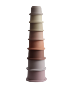 Mushie Stacking Cups Pastel