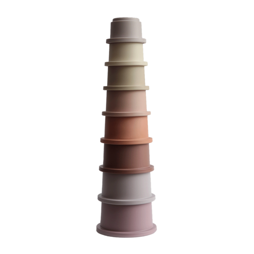 Mushie Stacking Cups Pastel