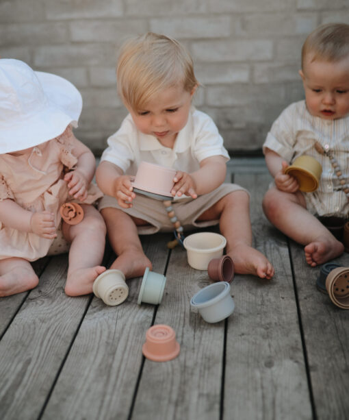 Mushie Stacking Cups Pastel - Afbeelding 4