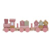 Little Dutch Blokkentrein Roze