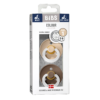 BIBS Blister Glow in the Dark Vanilla/Dark Oak T1