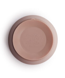 Mushie Siliconen Kom met Zuignap Blush
