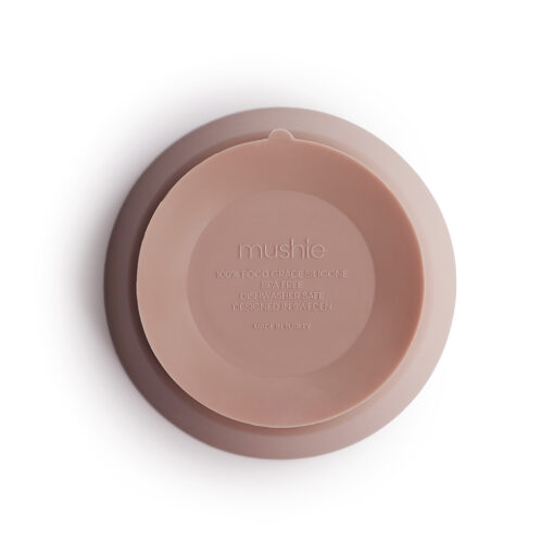 Mushie Siliconen Kom met Zuignap Blush