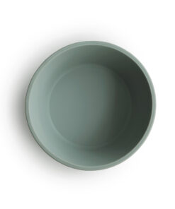 Mushie Siliconen Kom met zuignap Cambridge Blue