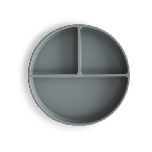 Mushie Siliconen Bord met Zuignap Stone