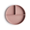 Mushie Siliconen Bord met Zuignap Blush