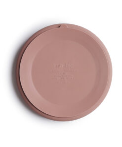 Mushie Siliconen Bord met Zuignap Blush