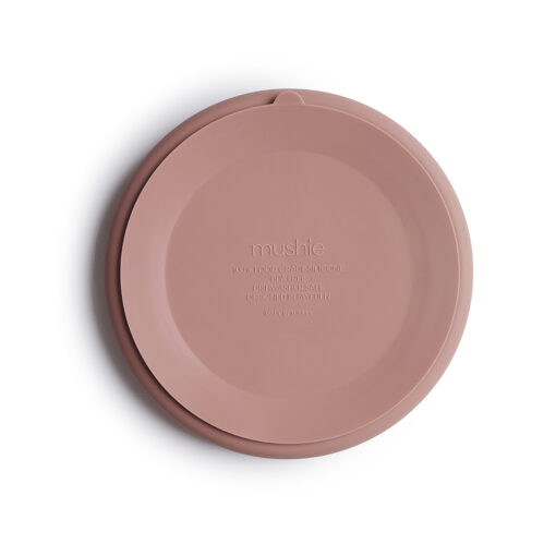 Mushie Siliconen Bord met Zuignap Blush