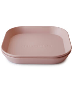 Mushie Bord Vierkant Blush