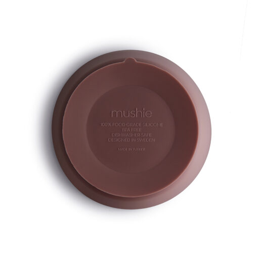Mushie Siliconen Kom Zuignap Cloudy Mauve