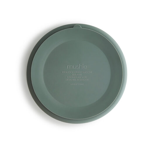 Mushie Siliconen Bord Zuignap Cambridge Blue