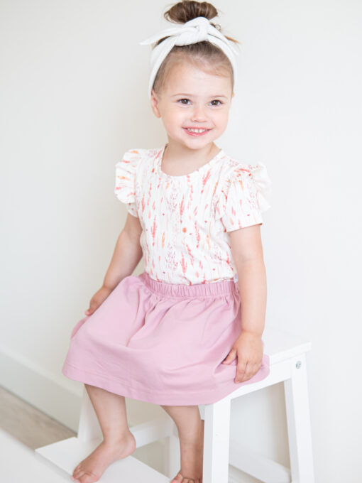 Ruffle T-Shirt Droogbloemen