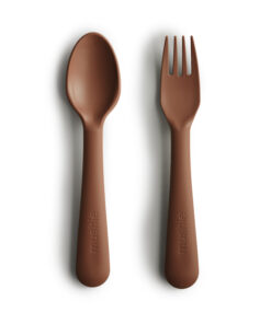 Kinderbestek Vork & Lepel Caramel
