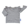 Longsleeve Ruffle Licht Beige