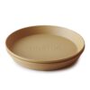 Mushie Bord Rond Mustard