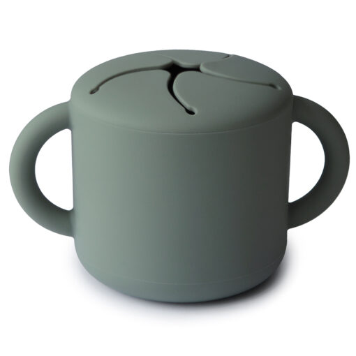 Mushie Siliconen Snackcup Dried Thyme