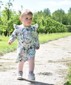 Ruffle Dress Botanical
