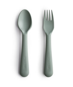 Kinderbestek Vork & Lepel Sage