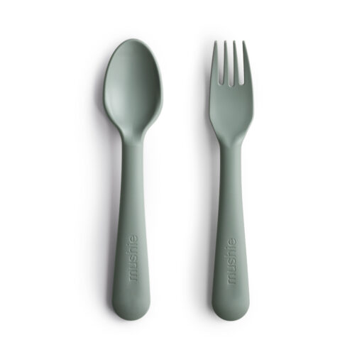 Kinderbestek Vork & Lepel Sage