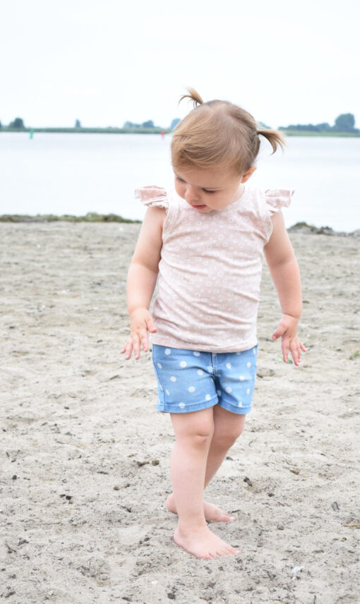 Tanktop Ruffle Circles Lisa