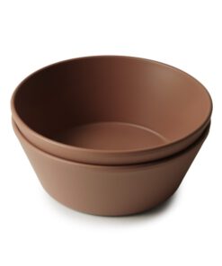 Mushie Kom Rond Caramel