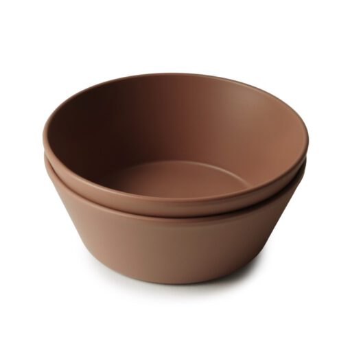 Mushie Kom Rond Caramel
