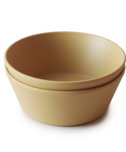 Mushie Kom Rond Mustard