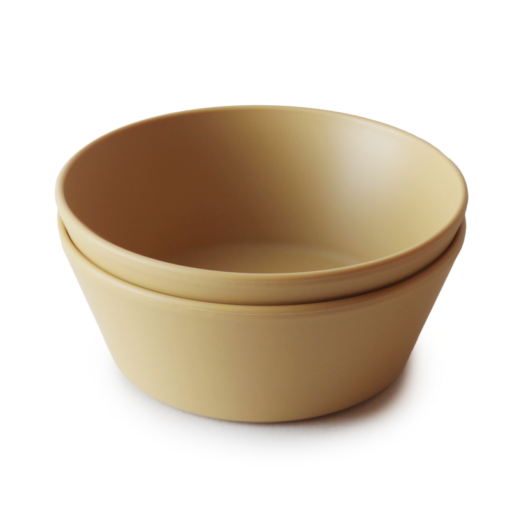 Mushie Kom Rond Mustard