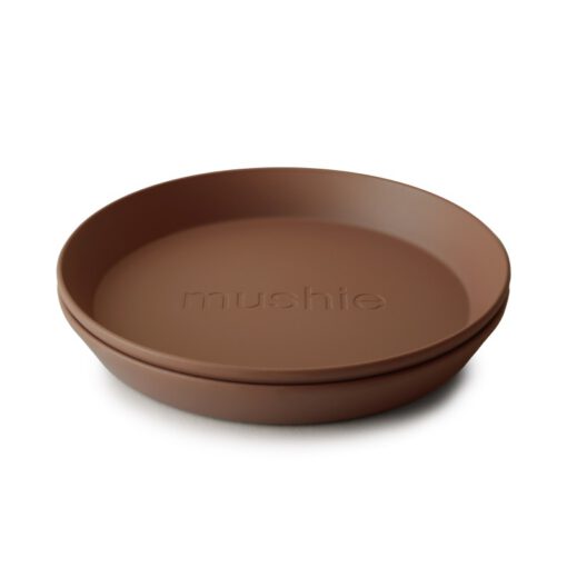 Mushie Bord Rond Caramel