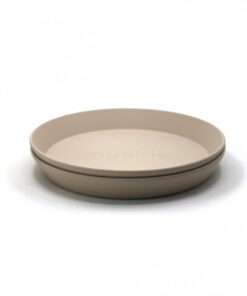 Mushie Bord Rond Vanilla