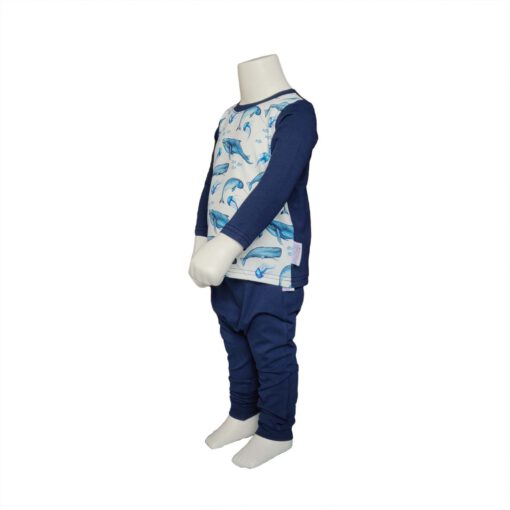 Longsleeve Walvis/Donkerblauw - Afbeelding 4